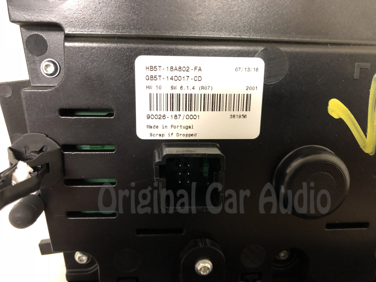 2016 - 2017 Ford Explorer OEM Sony Premium Sound Radio Climate Control Panel BEZEL ONLY