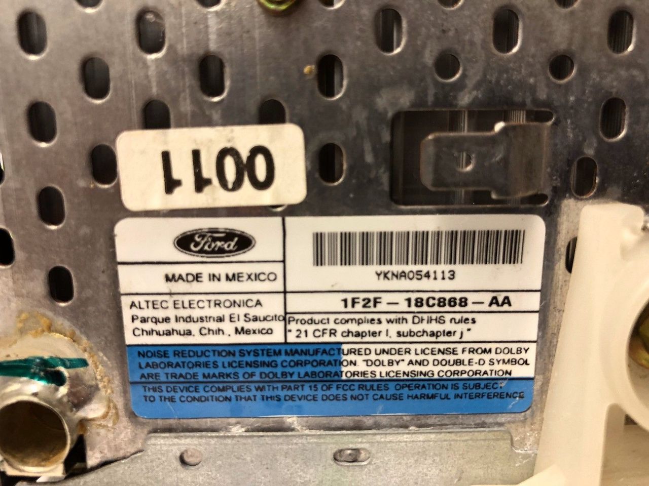 1998 - 2005 Ford Lincoln Mercury OEM AM FM Radio CD Player Receiver