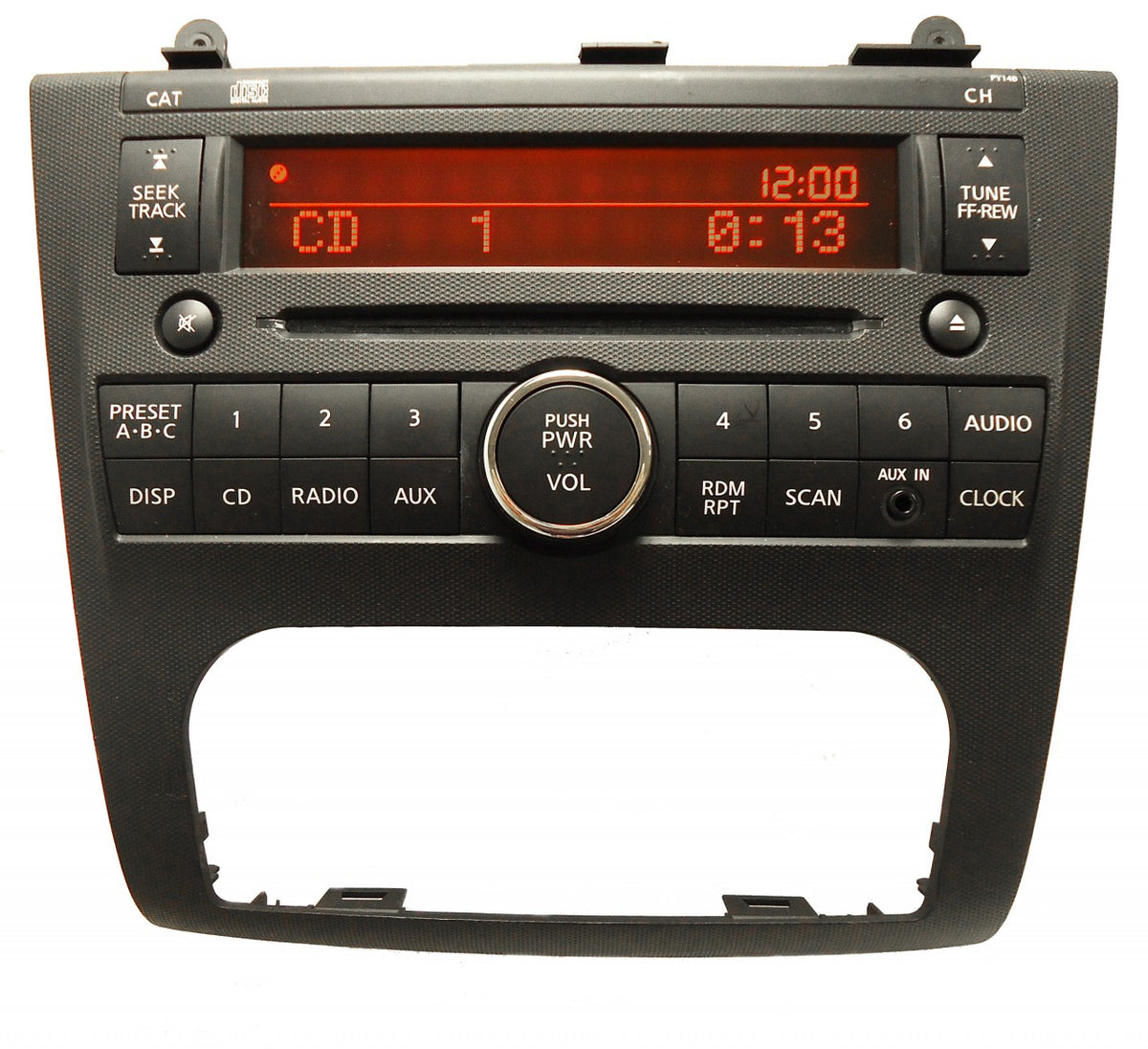 07 08 NISSAN Altima Radio CD AUX Player 28185 ZN40A PY14B