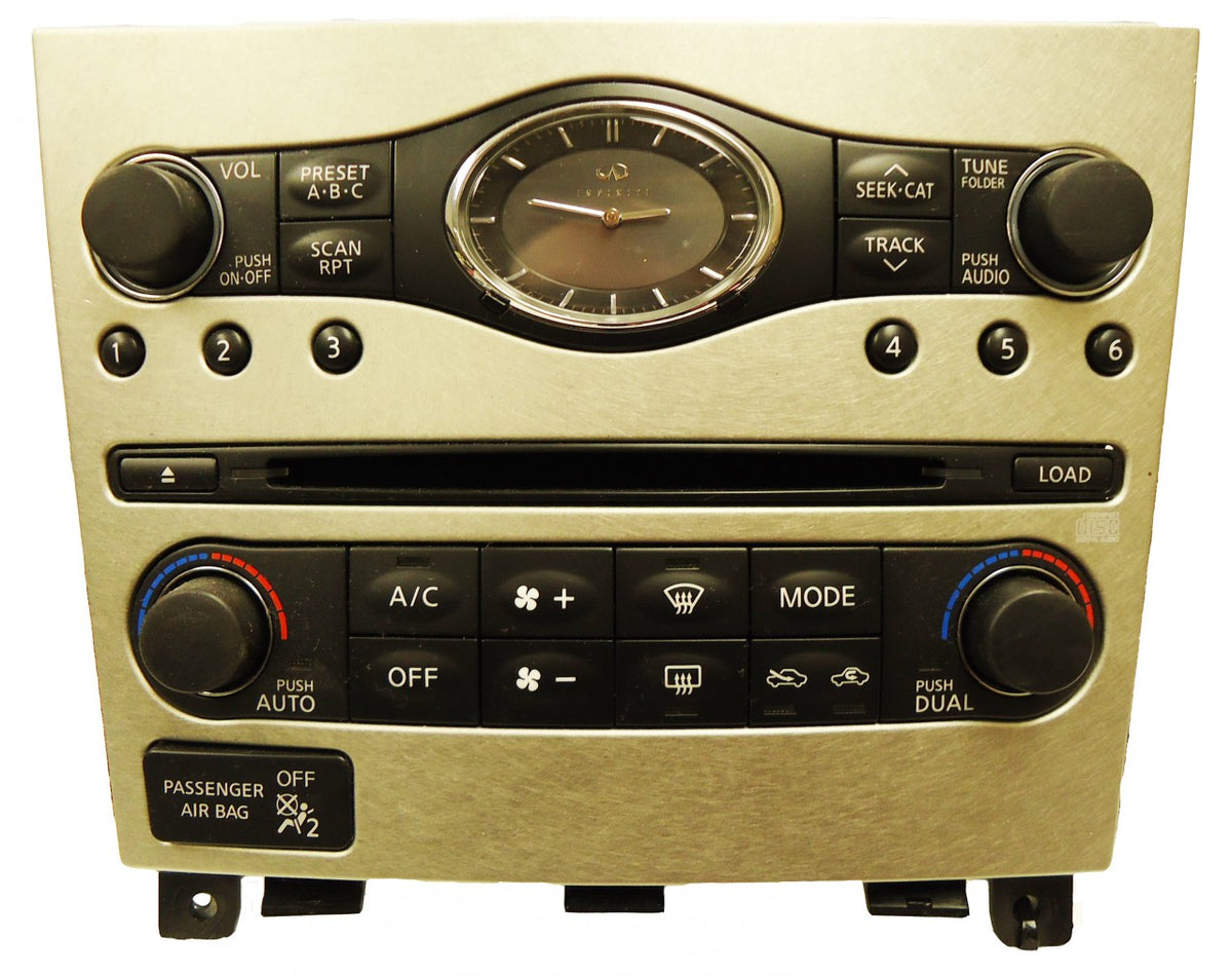 INFINITI G35 G37 Premium BOSE Radio 6 CD Disc Changer 2008 2009