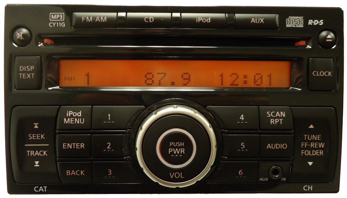 2011 2012 NISSAN Juke Radio MP3 CD Player AUX