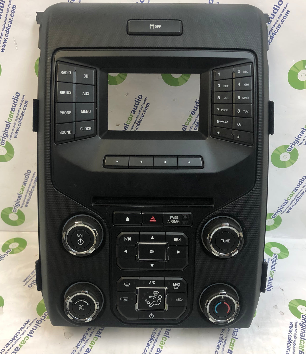 2013 - 2014 Ford F150 Radio Center Control Panel Bezel ONLY