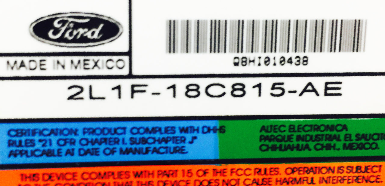 Brand New 01 02 03 04 05 Ford Explorer Mountaineer Mustang Radio and 6 CD Changer 2001 2002 2003 2004 2005