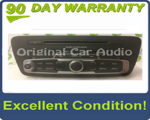 2015 - 2016 Audi A3 OEM Navigation Multimedia AM FM Radio SD Sim Card CD Player