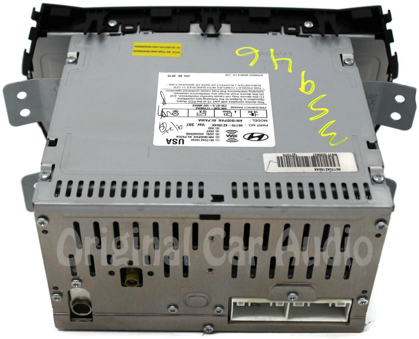 2013 - 2016 Hyundai Santa Fe OEM AM FM XM Radio CD Player Receiver 961704Z1504X