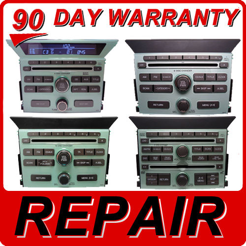 REPAIR 09 10 11 Honda PILOT 6 Disc CD Changer Radio Fix Player 1AV0 1BV0 1GV0