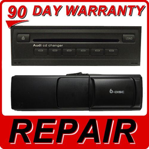 REPAIR 1998 - 2008 AUDI A4 A6 A8 S4 S6 S8 RS6 TT OEM Slave 6 CD Repair Service