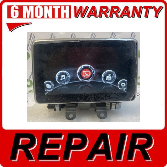 REPAIR 2014 - 2019 Fiat 124 Spider Mazda 3 6 CX-5 CX-3 OEM Radio Display Screen Repair