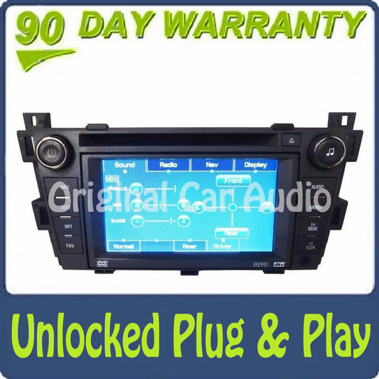 Unlocked Cadillac Navigation DVD BOSE Radio 6 Disc Changer Aux