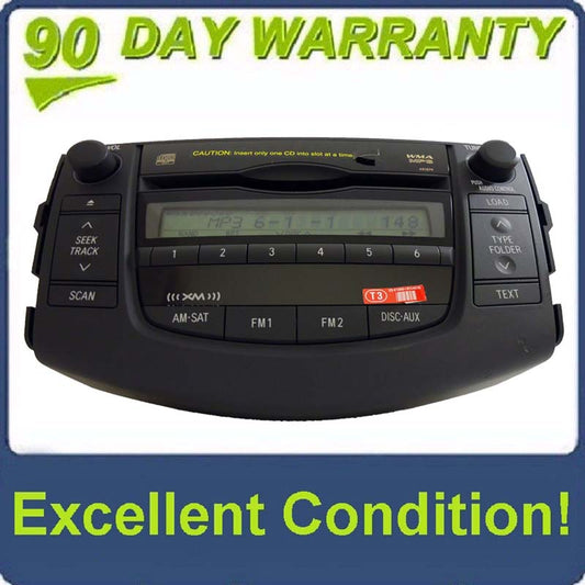 TOYOTA Rav4 AM FM XM Satellite Radio 6 Disc Changer MP3 CD Player A51879 OEM