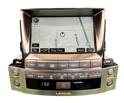 Refurbished 2008-2011 LX570 LEXUS OEM Media Navigation Display Screen Receiver