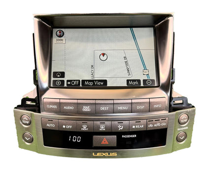 Refurbished 2008-2011 LX570 LEXUS OEM Media Navigation Display Screen Receiver