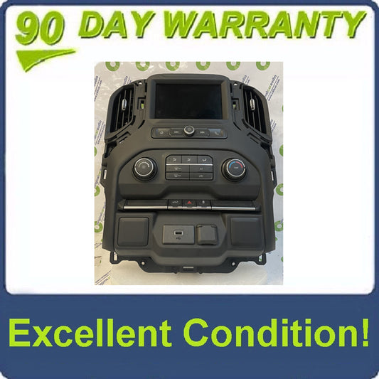 2019 - 2021 GMC Chevy Silverado Sierra Bezel W/ Climate control & Display Screen