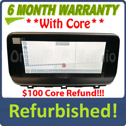 Refurbished 2020 - 2022 Kia Telluride OEM Navigation 10" Display Screen