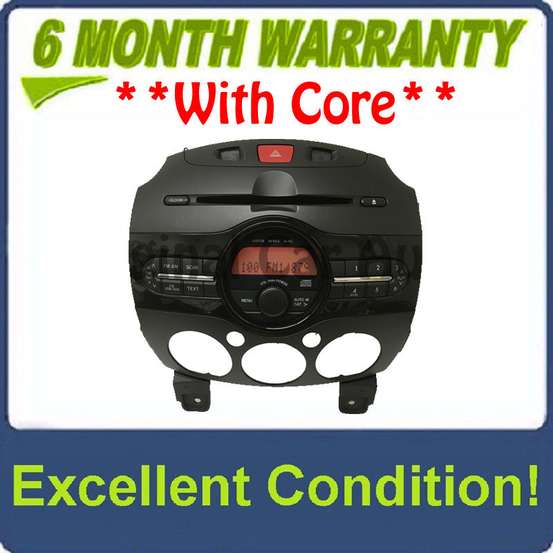2011 - 2014 Mazda 2 OEM Single CD AM FM Radio DR70 66 9R0