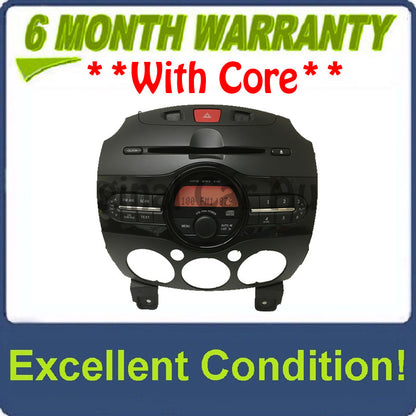 2011 - 2014 Mazda 2 OEM Single CD AM FM Radio DR70 66 9R0