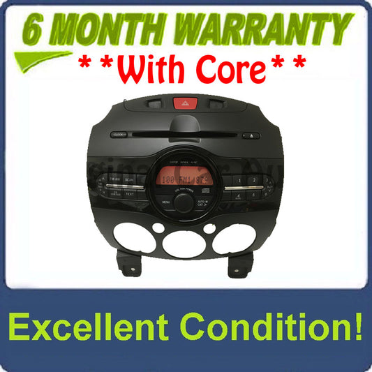 2011 - 2014 Mazda 2 OEM Single CD AM FM Radio DR70 66 9R0