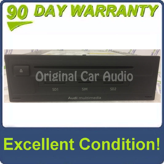 2015 - 2017 Audi R8 OEM Sim SD slot Multimedia CD Player MIB2 BLEMISHED