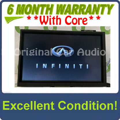 2017 - 2020 Infiniti OEM Navigation Touch Screen Multimedia Display