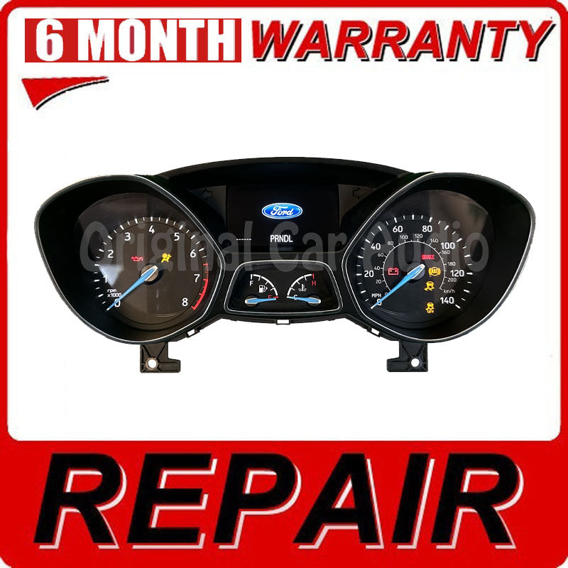 12-17 FORD Focus Escape Instrument Gauge Cluster LCD Display *REPAIR SERVICE*
