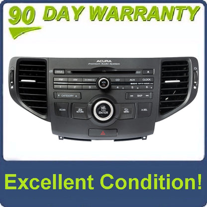 2011-2014 Acura TSX OEM AM FM XM Radio Single CD Player Receiver