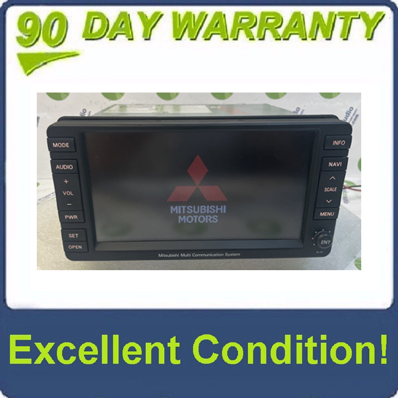 2011-14 Mitsubishi Outlander Lancer Navigation Radio Display Screen OEM N-05