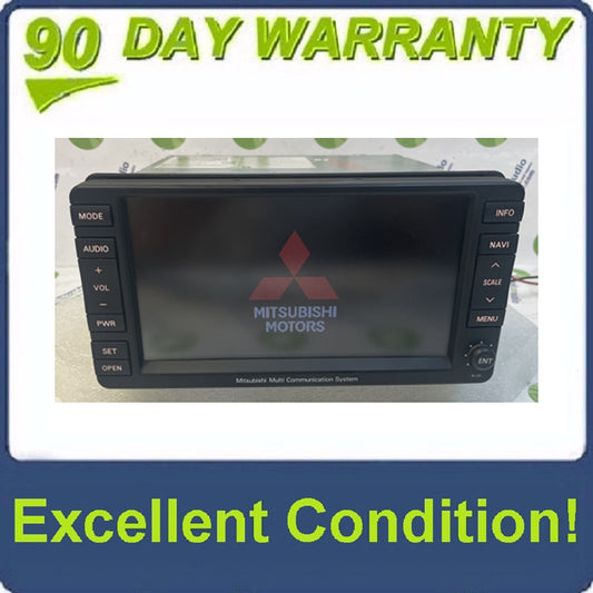 2011-14 Mitsubishi Outlander Lancer Navigation Radio Display Screen OEM N-05