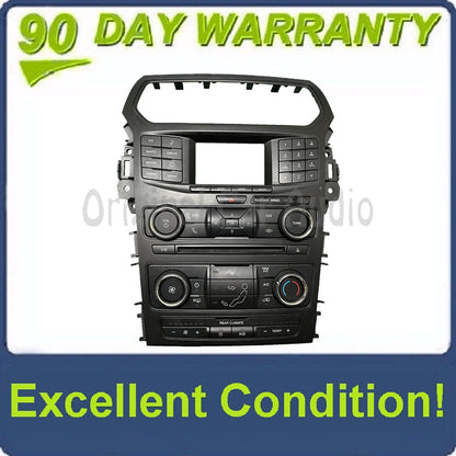 2016 - 2018 Ford Explorer OEM 4" Front Control Interface Module FCIM SAT Radio Climate Panel Faceplate Bezel ONLY