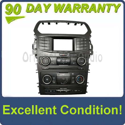 2016 - 2018 Ford Explorer OEM 4" Front Control Interface Module FCIM SAT Radio Climate Panel Faceplate Bezel ONLY