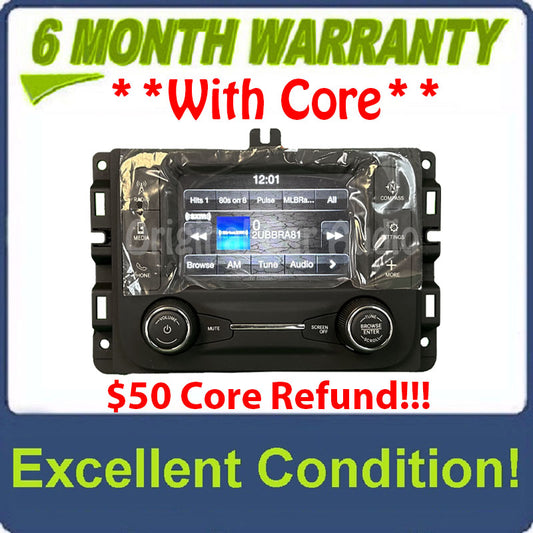 2019 - 2022 Ram 2500 3500 OEM AM FM Radio Uconnect 5" Display Receiver VP2_5 DT SXM