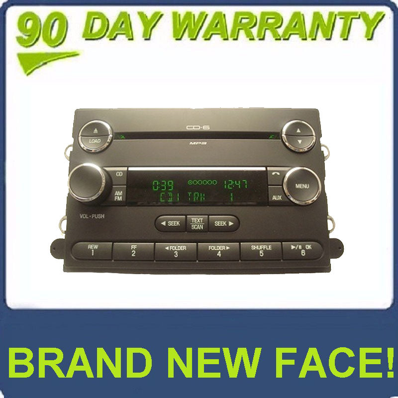 NEW FACE 2006 2007 2008 2009 Ford Taurus Five-Hundred OEM 6 Disc CD Disc Changer MP3 Radio Stereo