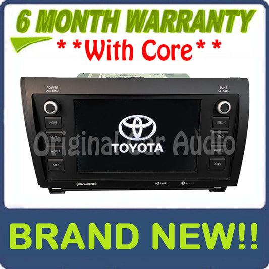 Brand New 2019-2022 Toyota Sequoia OEM XM HD Nav Radio Receiver Assembly