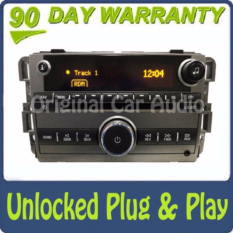 Unlocked 2008 - 2010 Saturn OEM AM FM Radio Stereo AUX CD Player Receiver US8