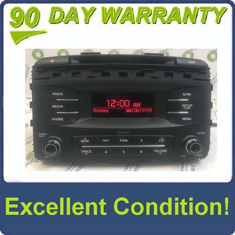 2015  - 2018 Kia Sorento OEM AM FM Radio Sat Bluetooth CD Player Receiver