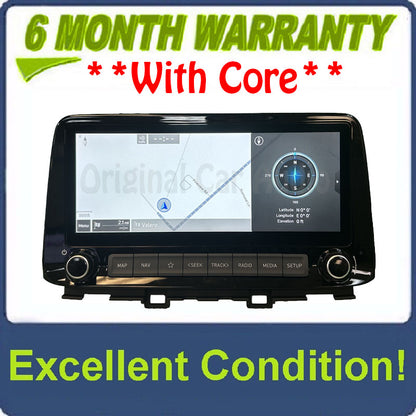 2022 - 2023 Hyundai Kona OEM Am Fm Radio Receiver Multi Media GPS Navigation Apple Carplay Android Auto
