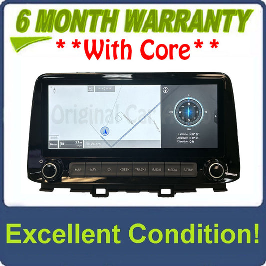 2022 - 2023 Hyundai Kona OEM Am Fm Radio Receiver Multi Media GPS Navigation Apple Carplay Android Auto