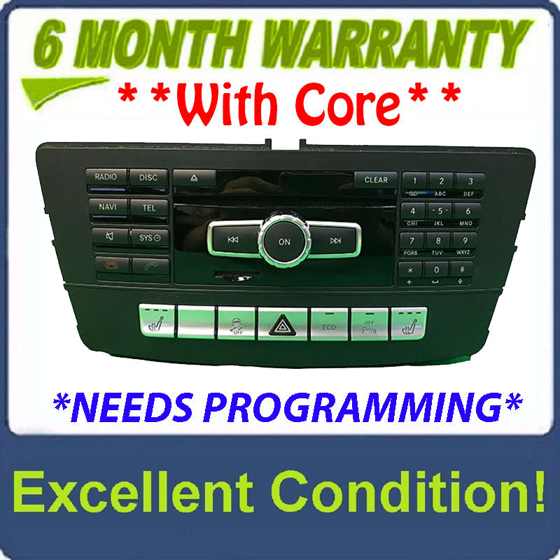 2014 - 2016 Mercedes Benz GL ML Class OEM Comand Navigation Single CD Radio Multi Media Receiver