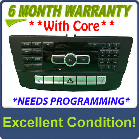 2014 - 2016 Mercedes Benz GL ML Class OEM Comand Navigation Single CD Radio Multi Media Receiver