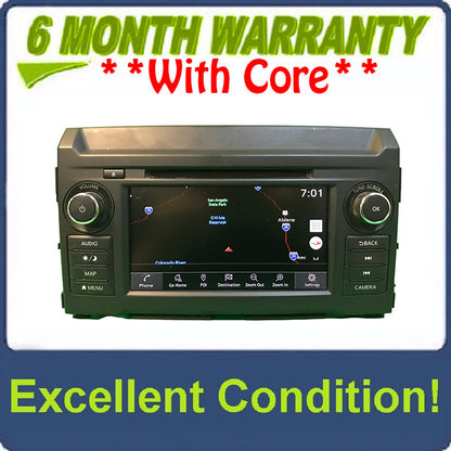 2018 - 2019 Nissan Titan OEM Navigation AM FM Radio CD Player Receiver