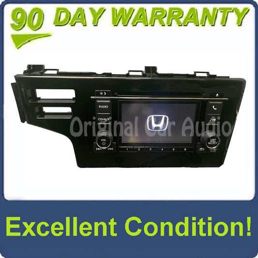 2015 - 2019 Honda Fit OEM Single CD AM FM Bluetooth Display Multi Media Radio Receiver