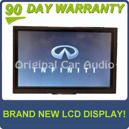 Reman 2014 - 2016 Infiniti Q50 OEM Information Display with New Touchscreen