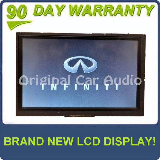 Reman 2014 - 2016 Infiniti Q50 OEM Information Display with New Touchscreen