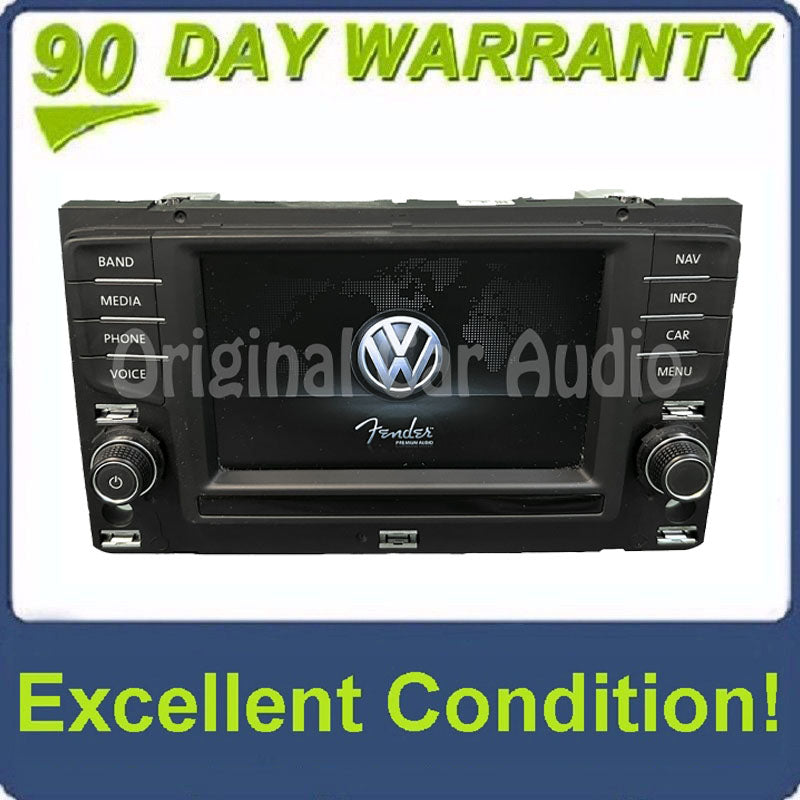 2015 - 2017 Volkswagen Golf GTI OEM Navigation Information Display Screen Unit