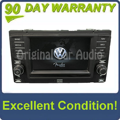 2015 - 2017 Volkswagen Golf GTI OEM Navigation Information Display Screen Unit