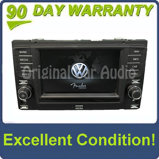 2015 - 2017 Volkswagen Golf GTI OEM Navigation Information Display Screen Unit