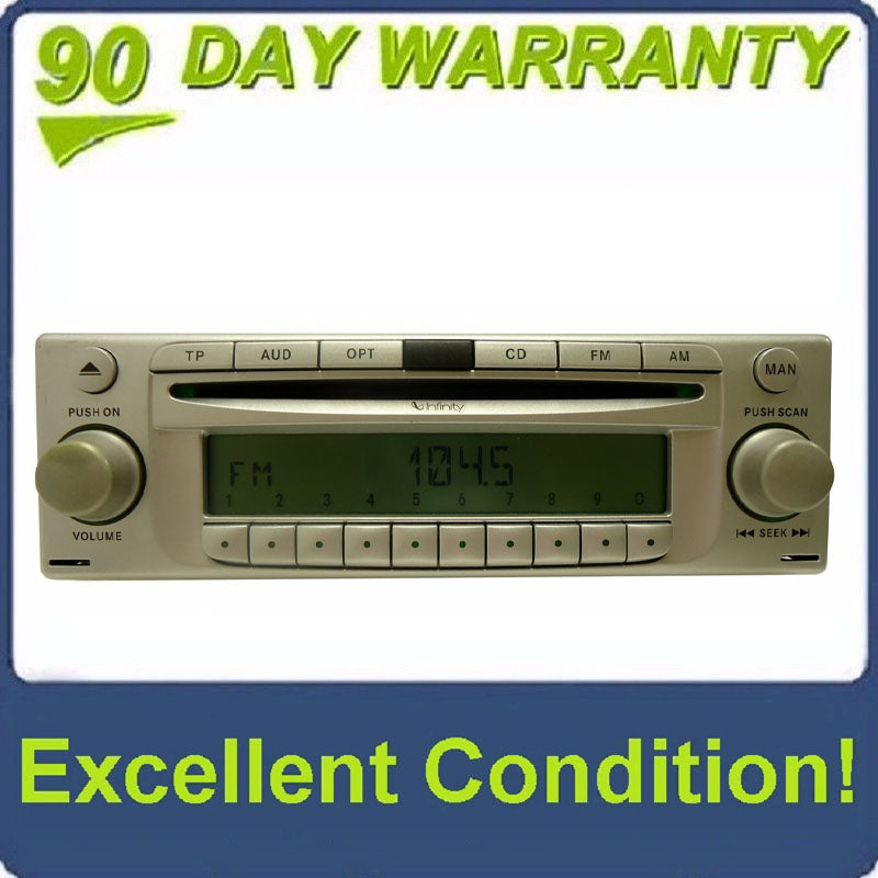 2004 - 2008 Chrysler Crossfire OEM W/O Navi AM FM Radio CD Player Receiver Infinity