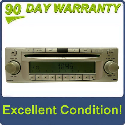 2004 - 2008 Chrysler Crossfire OEM W/O Navi AM FM Radio CD Player Receiver Infinity