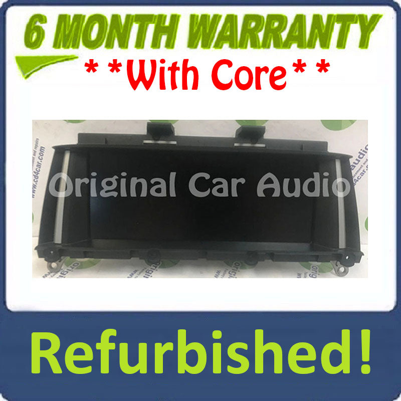 Refurbished 2016 - 2019 BMW X3 OEM xDrive SAT Radio Navigation Display Screen 8.8 F25