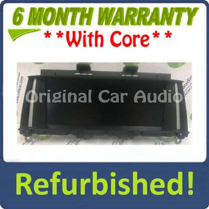 Refurbished 2016 - 2019 BMW X3 OEM xDrive SAT Radio Navigation Display Screen 8.8 F25