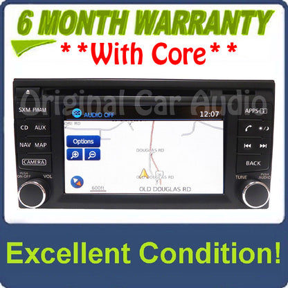 2014 - 2015 Nissan Juke OEM Navigation SirusXM Radio CD Player Receiver